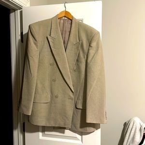 Vintage Alberto Céline double breasted blazer size 40R